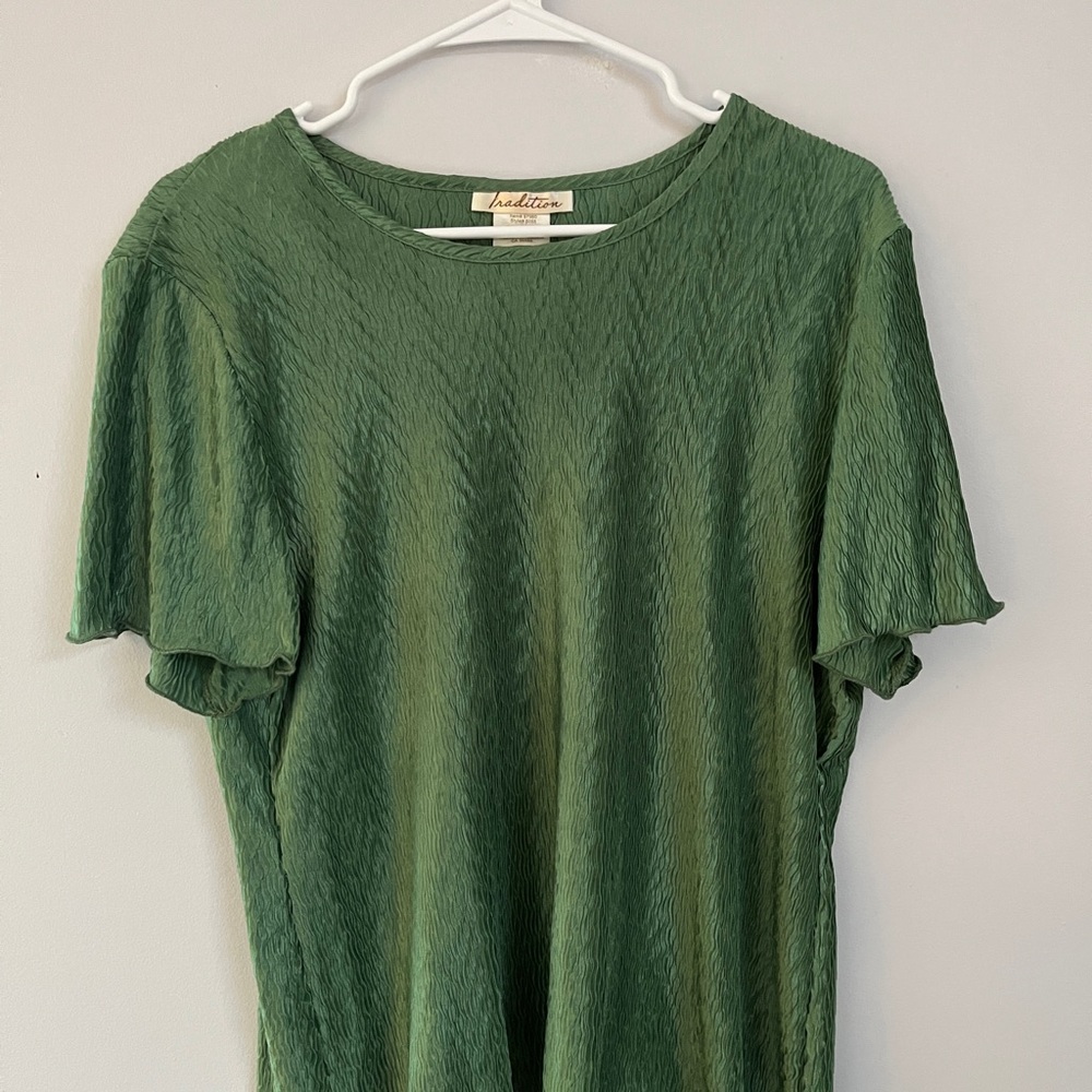 Vintage green shirt